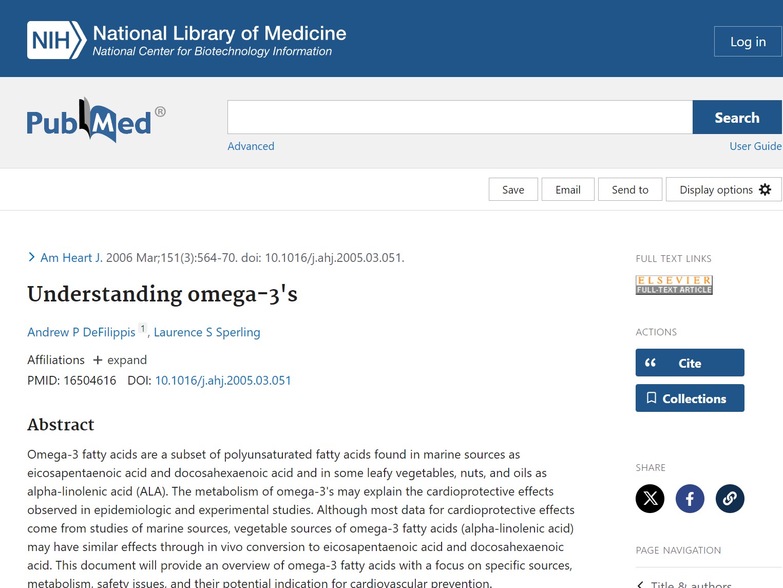 Understanding omega-3’s