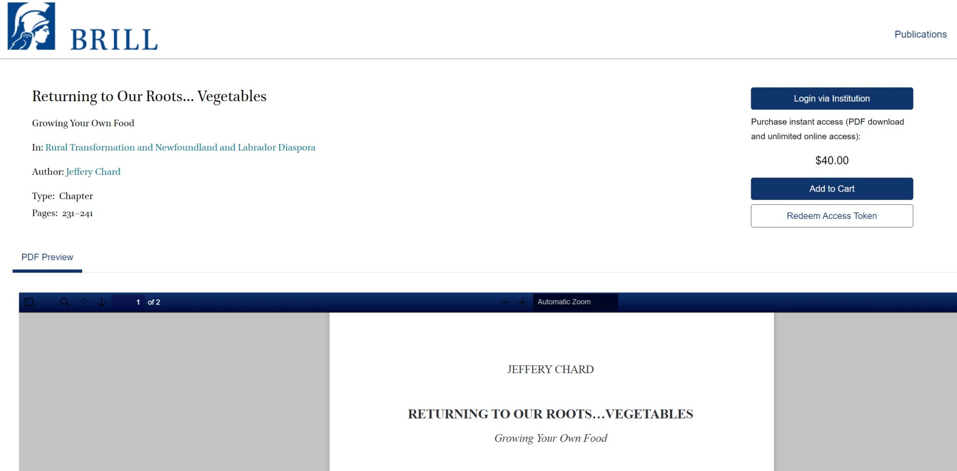 Returning to Our Roots… Vegetables