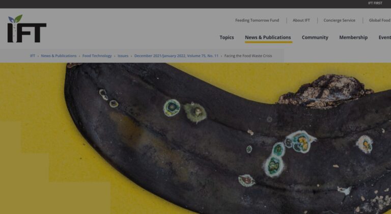 Facing the Food Waste Crisis